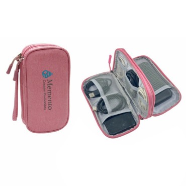 Travel cable organizer bag